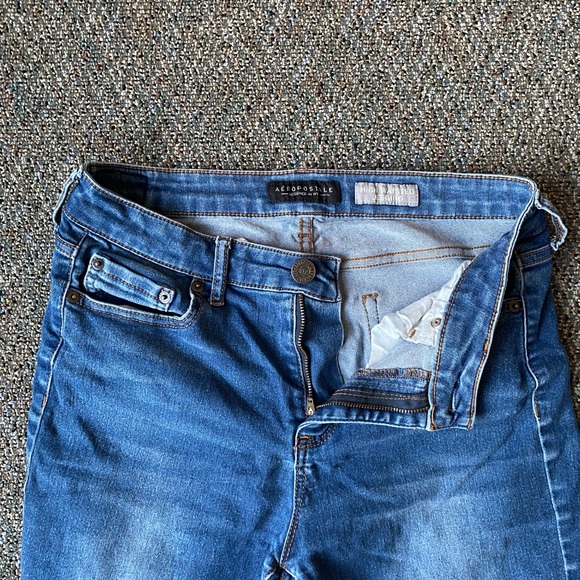 Blue jeggings - Picture 2 of 3